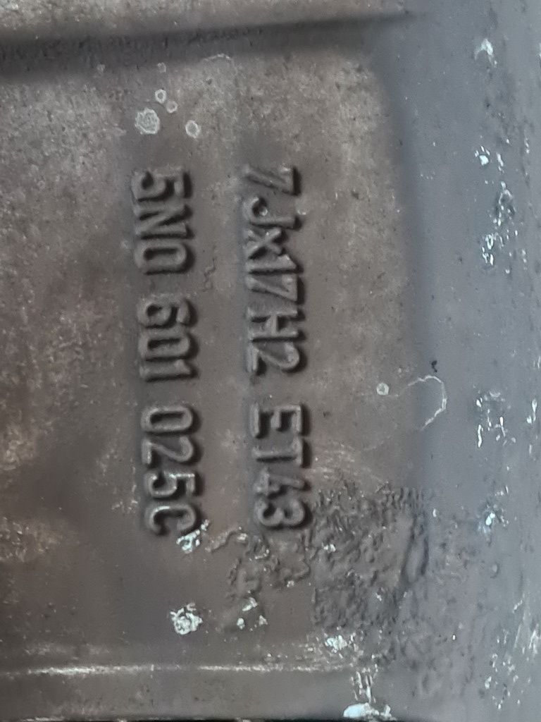 Jante aliaj Volkswagen Tiguan 5N 2007 - 2011 (1114) R17 ET43