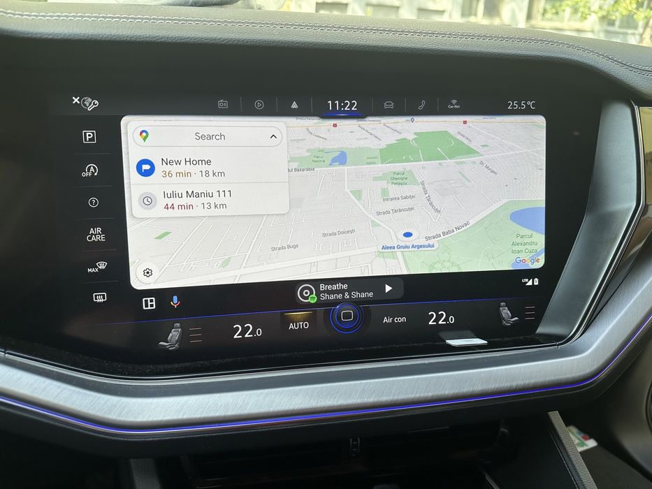 Full Screen Wireless Apple Carplay si Android Auto VW Touareg Porsche