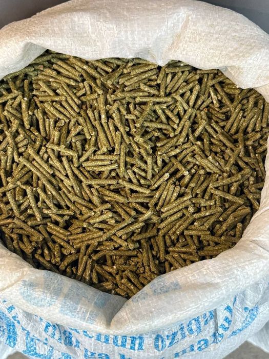 Quyonlar uchun maxsus yem sotiladi garantiyalari bor