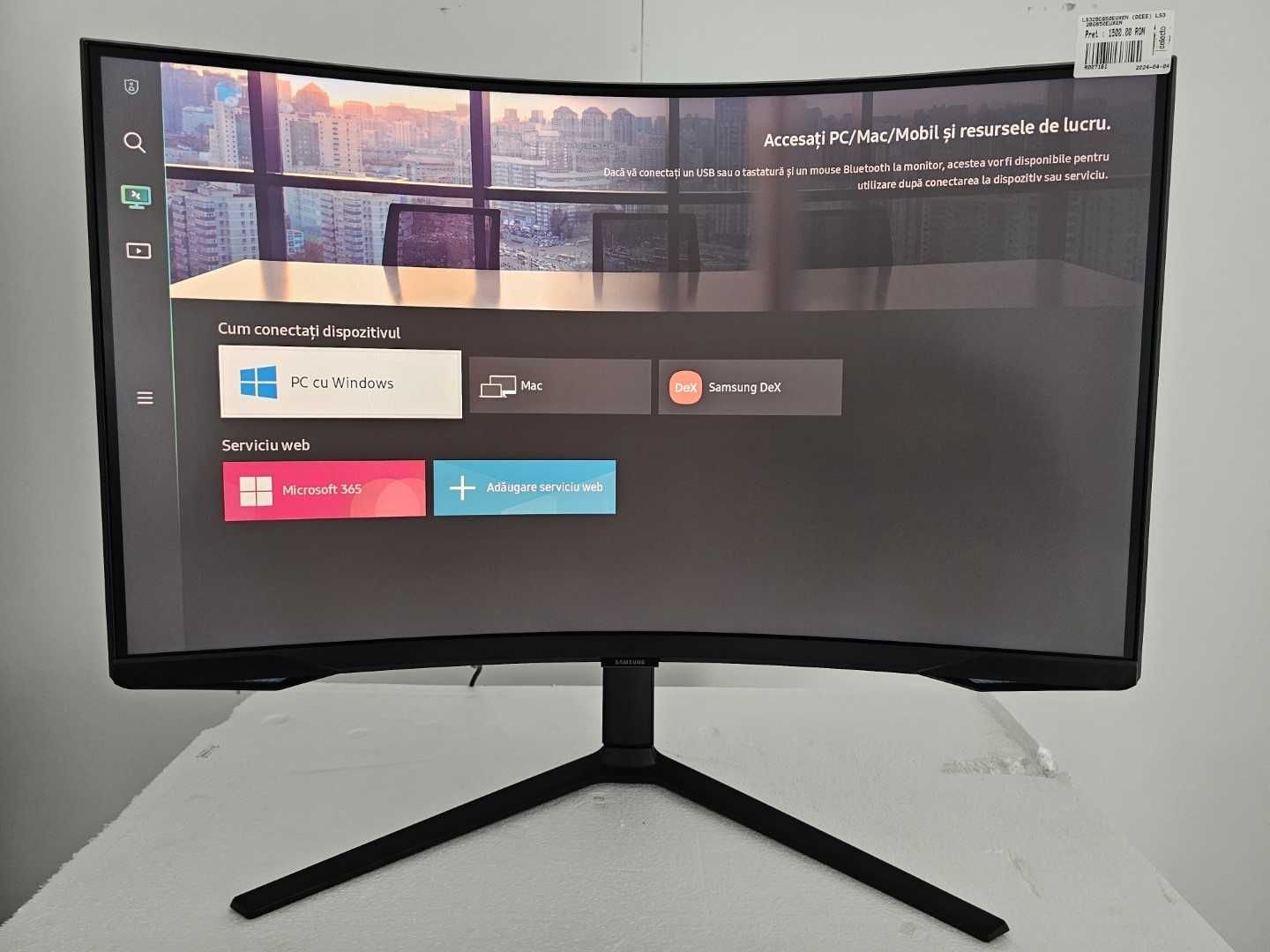 Monitor Samsung Gaming Odyssey G6 LS32BG650EUXEN,32 inch,240 Hz