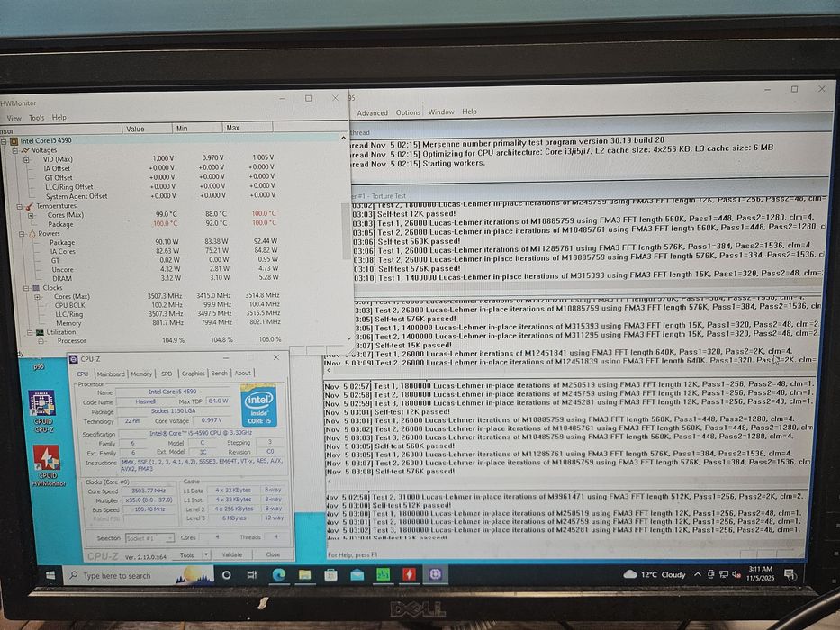 Дънна платка GIGABYTE GA-H97M-HD3 Socket 1150/ Intel I5 4590/ 16gb RAM