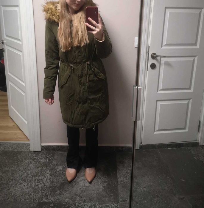 Топло зимно яке - парка Zara