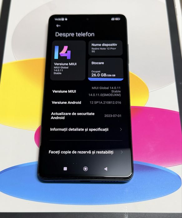 Redmi Note 12 Pro+ Preț 600 lei  fix