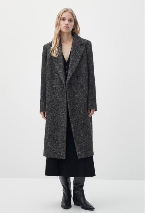 Massimo Dutti вълнено палто