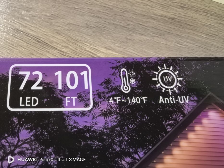 Înstalatie pentru casa exterior cu leduri 30m