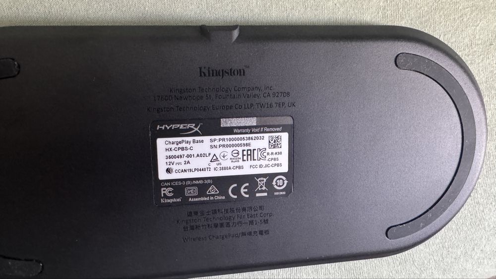 Vand Incarcator Wireless HyperX ChargePlay