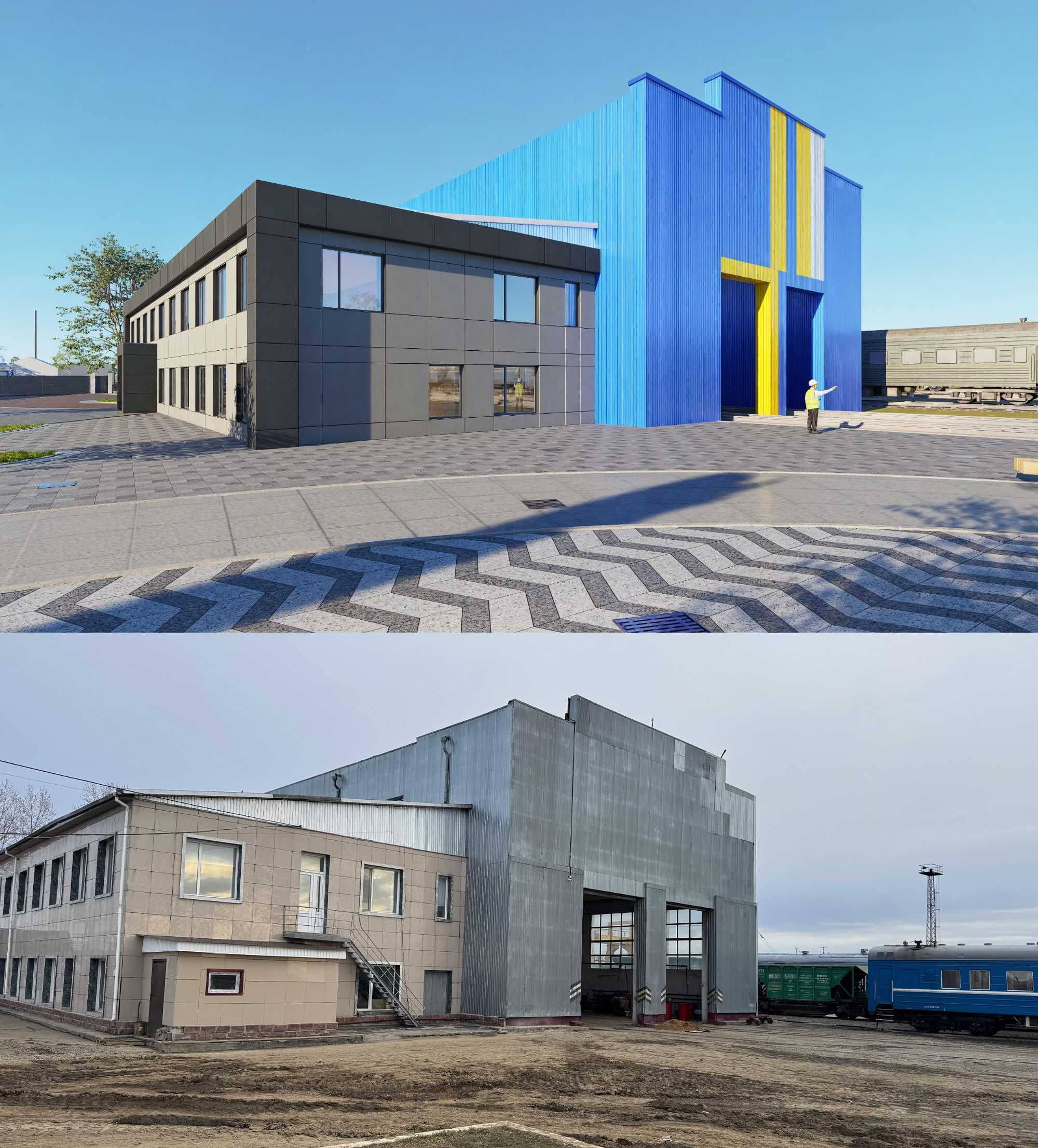 3D визуализация архитектуры, металлоконструкций и улиц — быстро