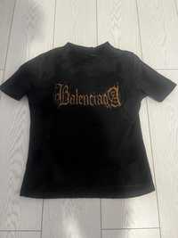 tricou balenciaga metal shrink