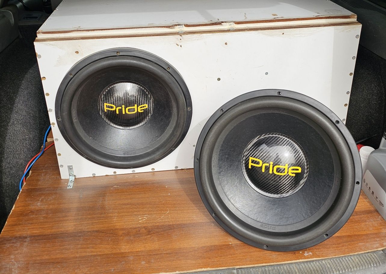 Pride Tv3 15 (2x 1.6ohm) 15-инчови басови говорители Car Audio Spl