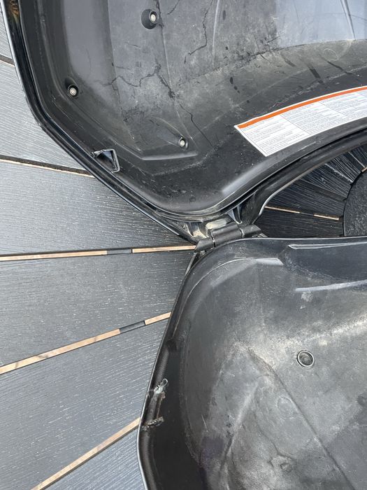 Topcase Yamaha City 50l utilizat, cu defecte