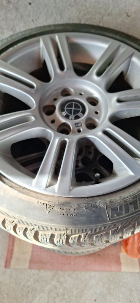 Jante 17" BMW M  cauciucuri Michelin 225 45 17