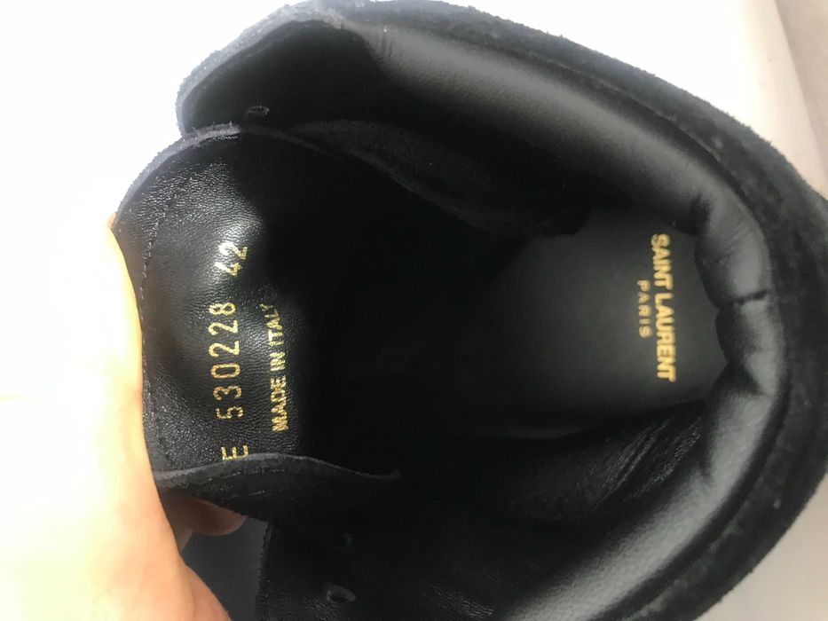 Saint Laurent high sneakers