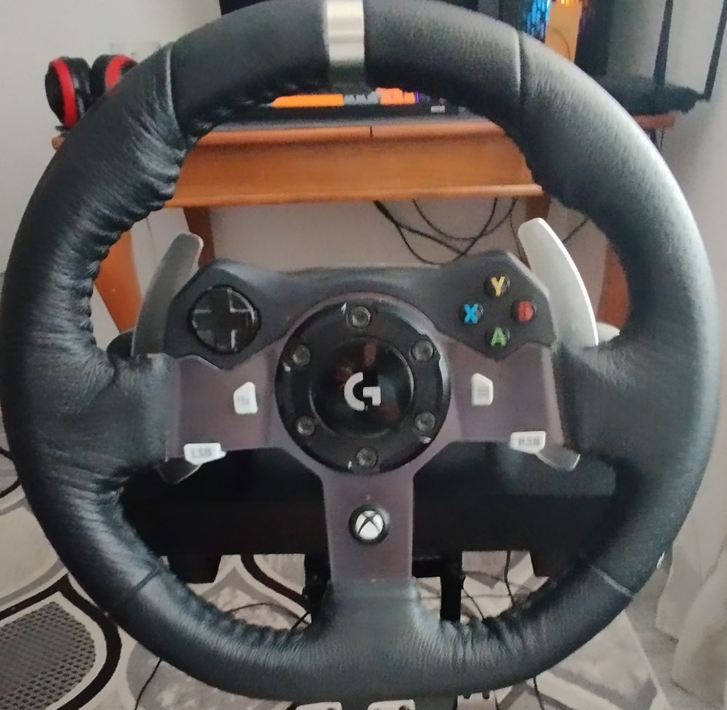 Vand Volan Logitech G920 + schimbator + cadru