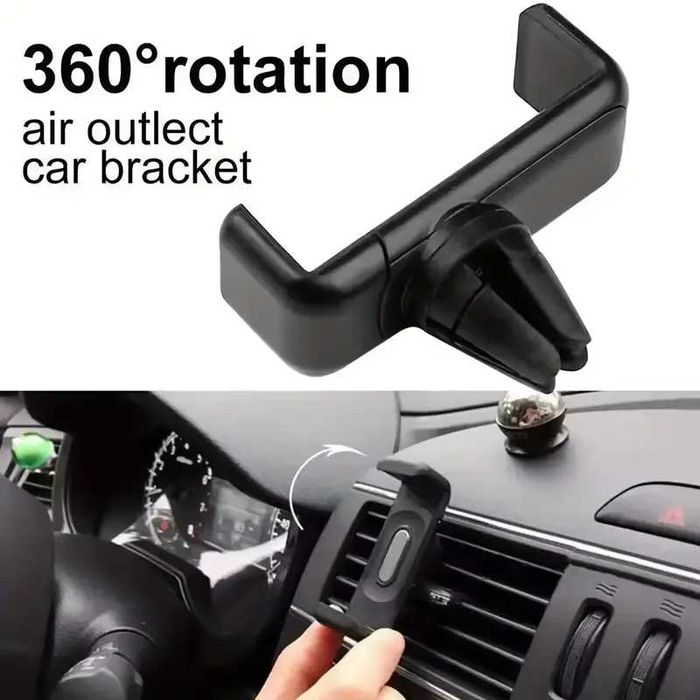 suport universal ABS pentru telefon, montat pe gurile de aerisire auto