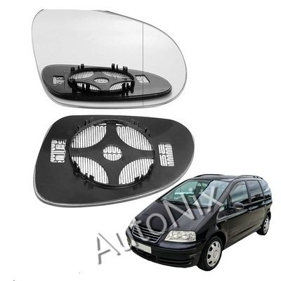 Стъкло за огледало за VW Sharan Seat Alhambra Ford Galaxy шаран галакс