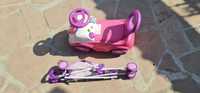 Детска количка играчка и детска кола играчка за деца от 1 до 4 години.