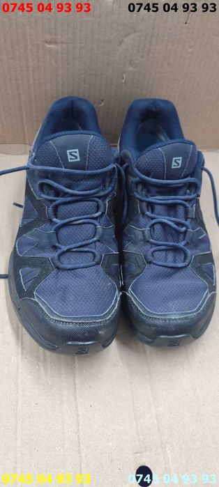 adidasi SALOMON goretex albastru inchis 43 1.3 uzura minima