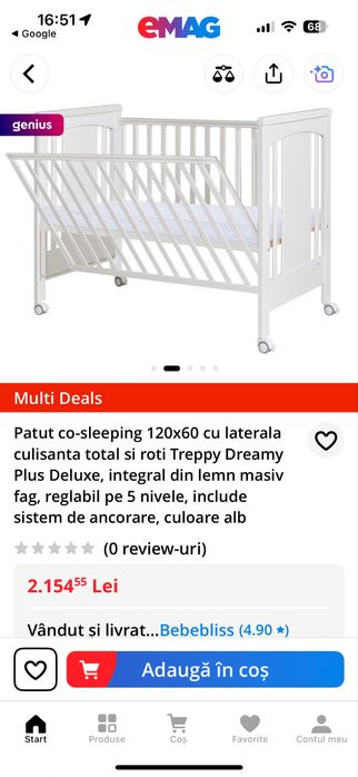 Patut copii Treppy-ca si nou