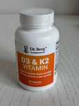 Dr. Berg. Vitamin D3 & K2 5000 IU 60 капсул