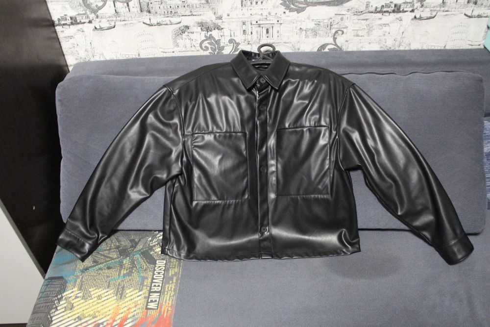 Куртка из экокожи (Zara)