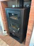 Termosemineu BLIST brm e 24 kw gri cu cuptor