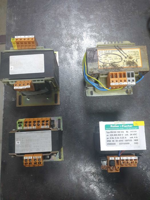 Transformator de comanda monofazat sau trifazat 24v si surse dc 12v.