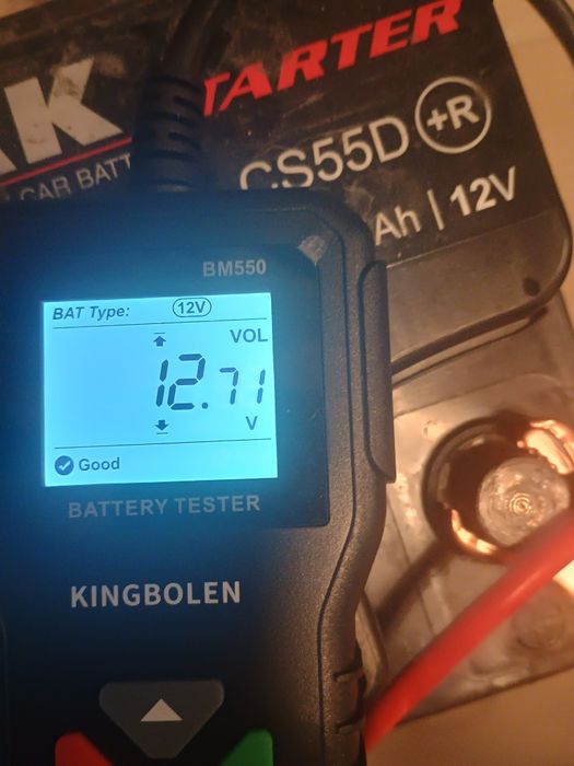 Baterie 12 v ,borne normale 24,2x17,5x19 cm ,55 Ah,UPS