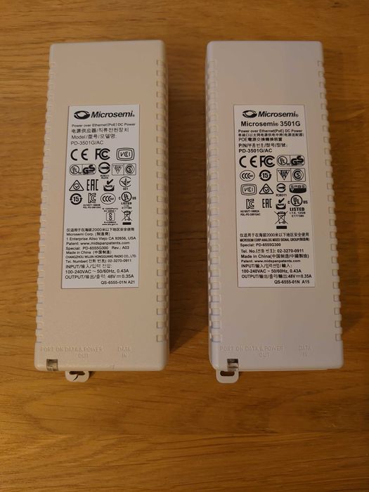 injectoare PoE - 15 W