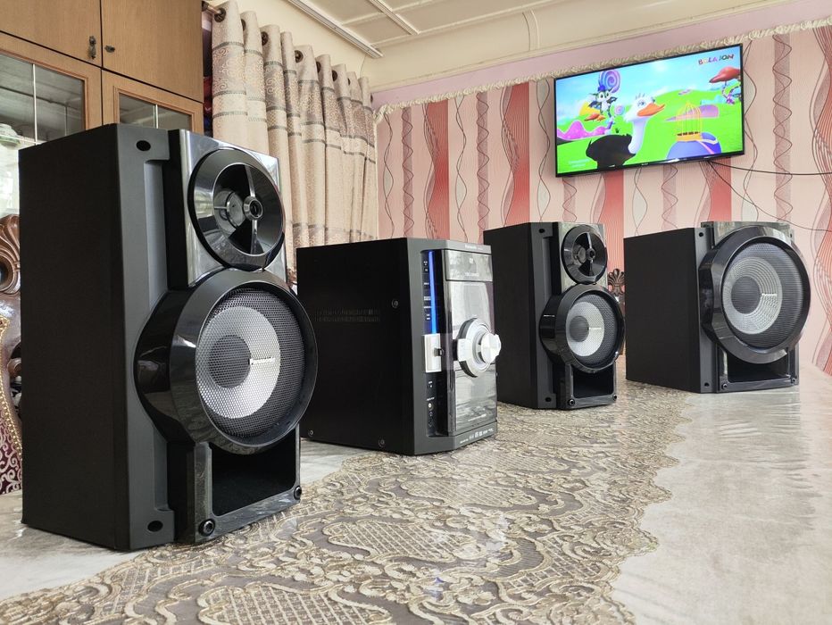 Panasonic Malaysia ideal 2.1 orginal subwoofer kalonkali bass bomba