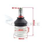 Pivot M14 36x20mm ATV Quad Buggy Vehicul JLA-21B Jinling 250cc