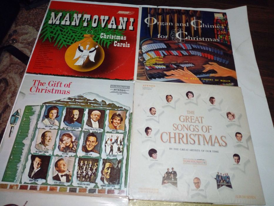 Discuri vinil de craciun SUA  in stare ca nou
