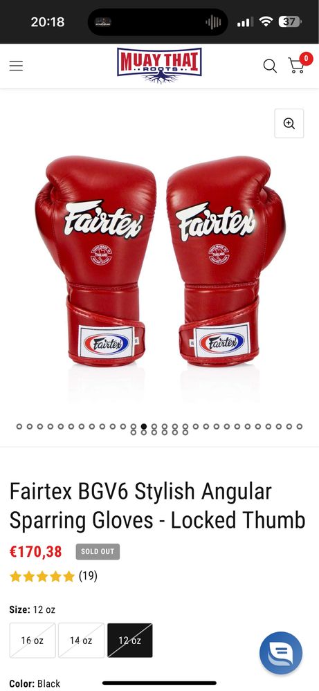 Manusi de box si mma profesionale