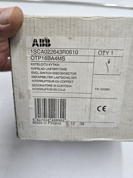 Întrerupător industrial