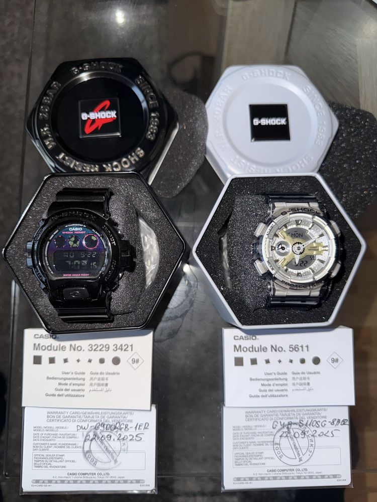 G-shock оригинални чисто нови с кутии и гаранция!