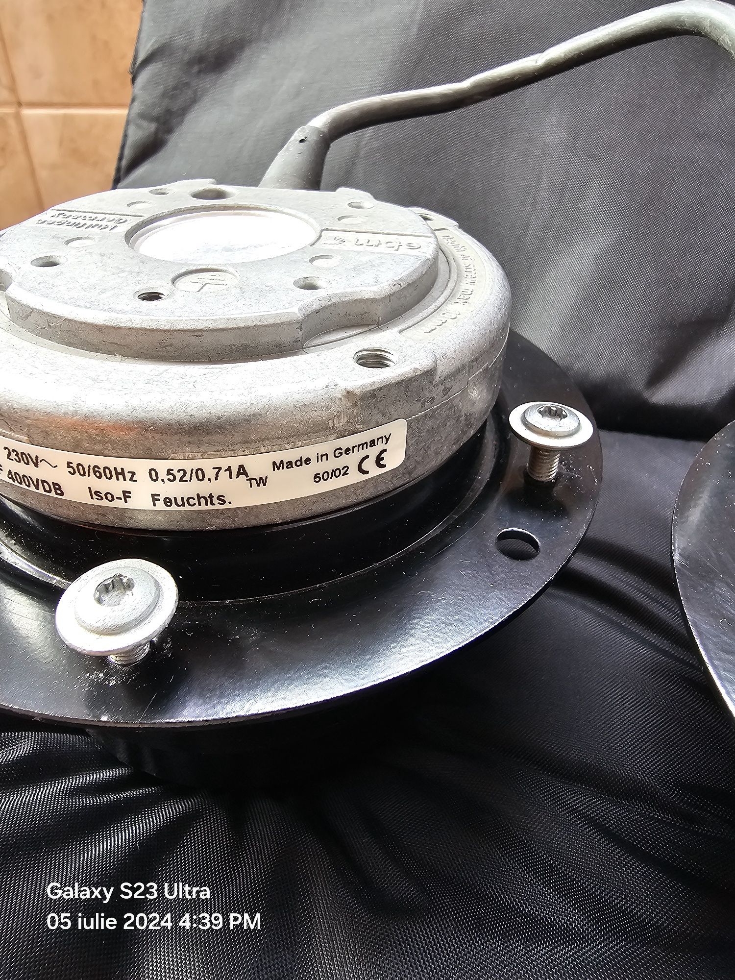 Motoare ventilator centrifugal EBM
EBM PAPST R4E310-AF12-05 VENTILATOR
