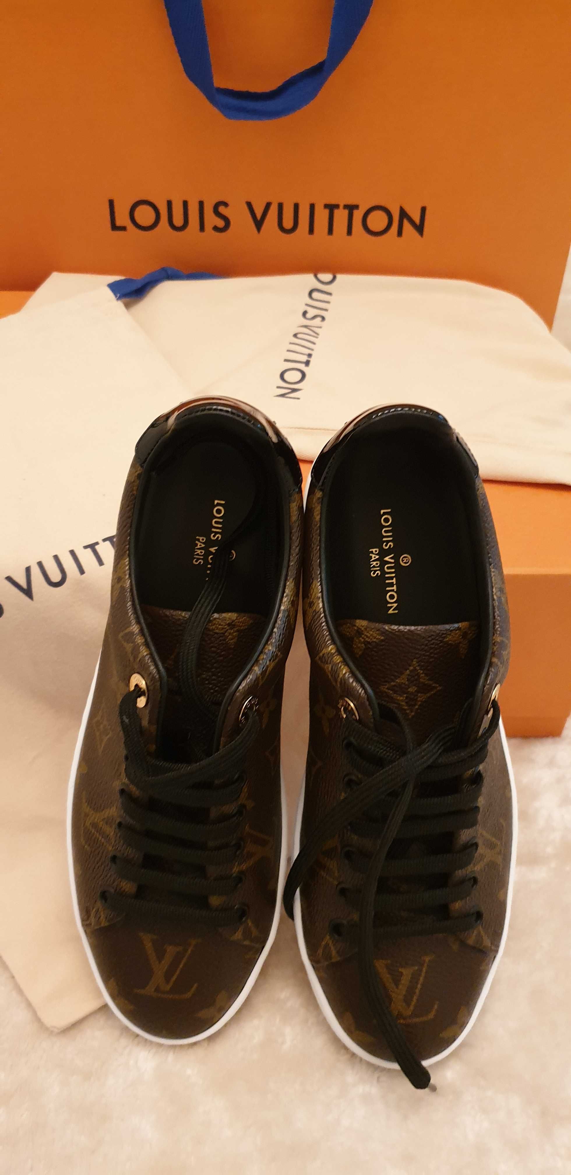 Adidas Louis Vuitton dama originali nr.38, cu factura, piele naturala