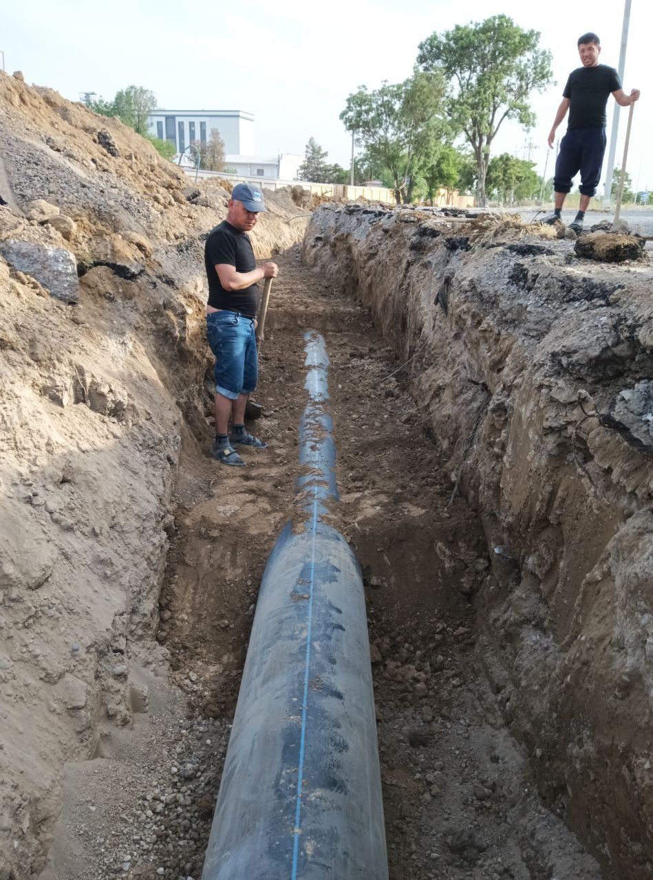 Palif va tomchilash suv tarmogʻi tortib ulab beramiz