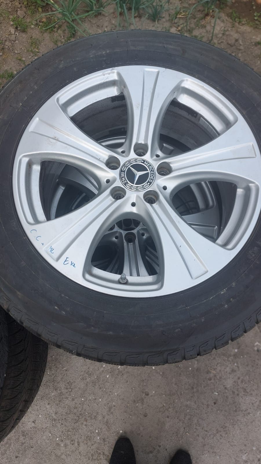 Джанти за Mercedes 5x112 ET 38 J8 18 цола GL ML E класа