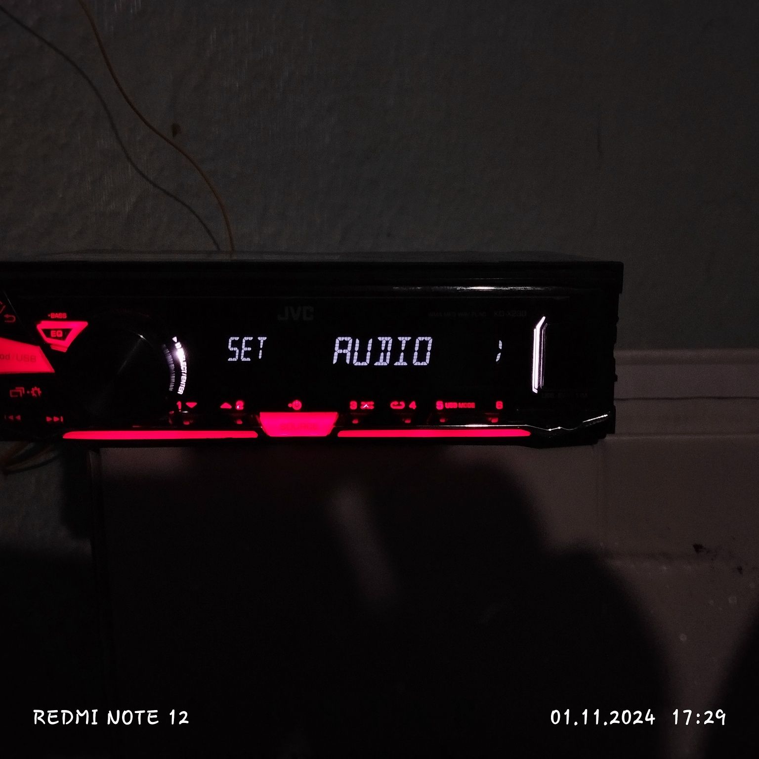 Радио за кола JVC KD-X230