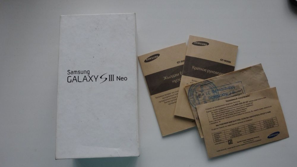 Samsung Galaxy S3 Neo телефон 2 черный в комплекте