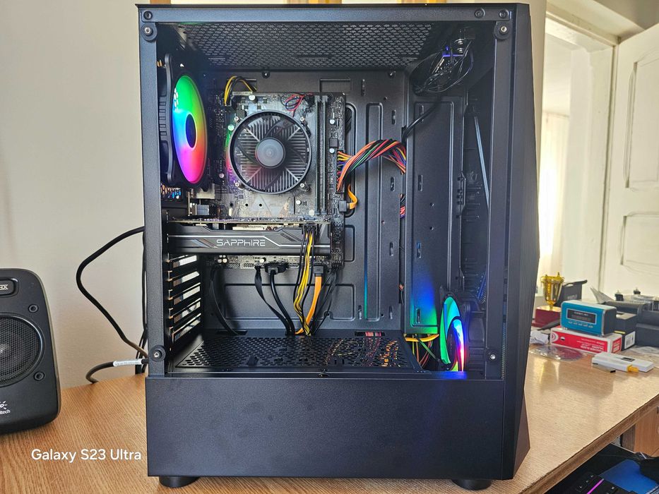 Unitate PC Gaming i5 9400 4.1Ghz/16GB DDR4/RX570 4GB GDDR5/SSD/HDD GTA