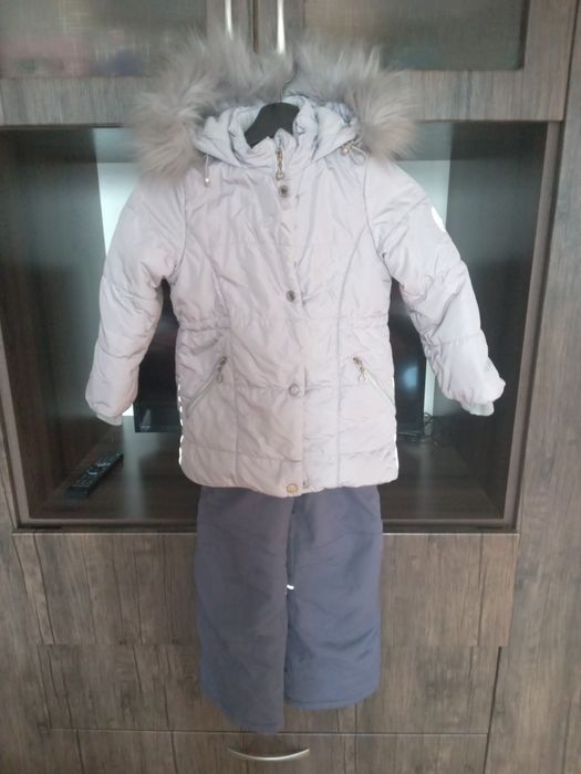 Костюм зимний для девочки фирмы Батик 116