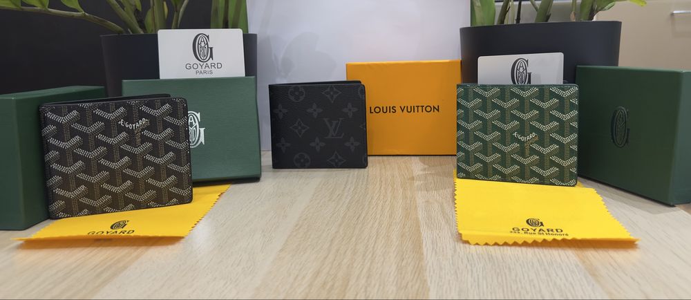 Goyard, Louis Vuitton Портфейли