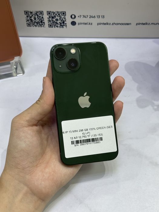 Ip 13 mini 256 Gb 100% Green