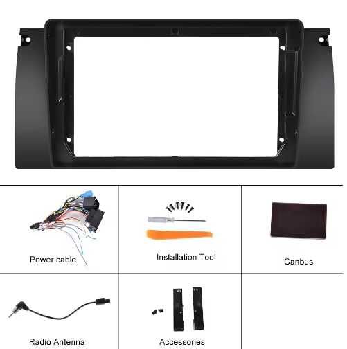 Dvd auto BMW E39 1999-2005 cu Android 11, ecran 9