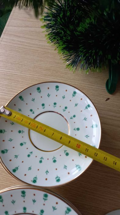 Сервиз за кафе от костен порцелан