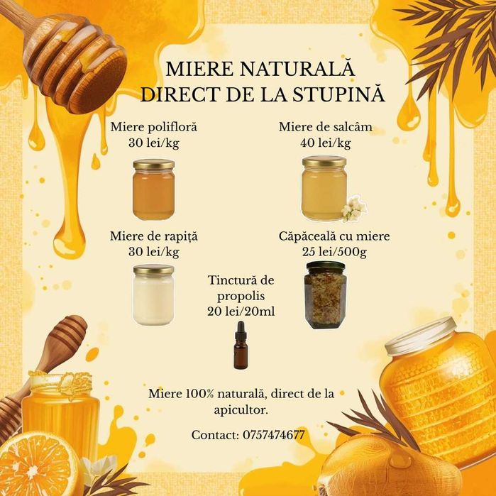 Miere Capaceala si Propolis