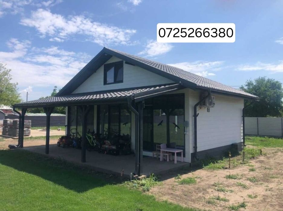 Case modulare din lemn sau profile si tevei