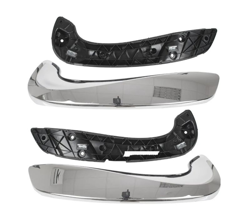 Вътрешни предни дръжки за врата, Renault, Megane 3, Fluence, Хром