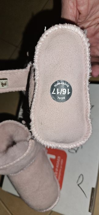 Нови кожени пантофки, номер 16 /17